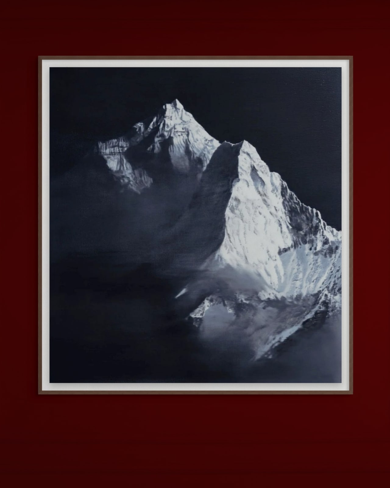 Jia Aili, Untitled (Snow Mountain), 2023