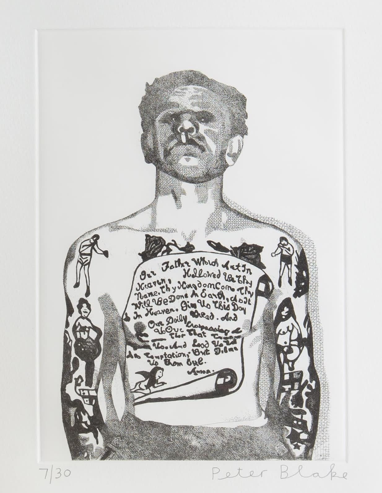 Peter Blake, Reverend Ricky Wreck, 2014