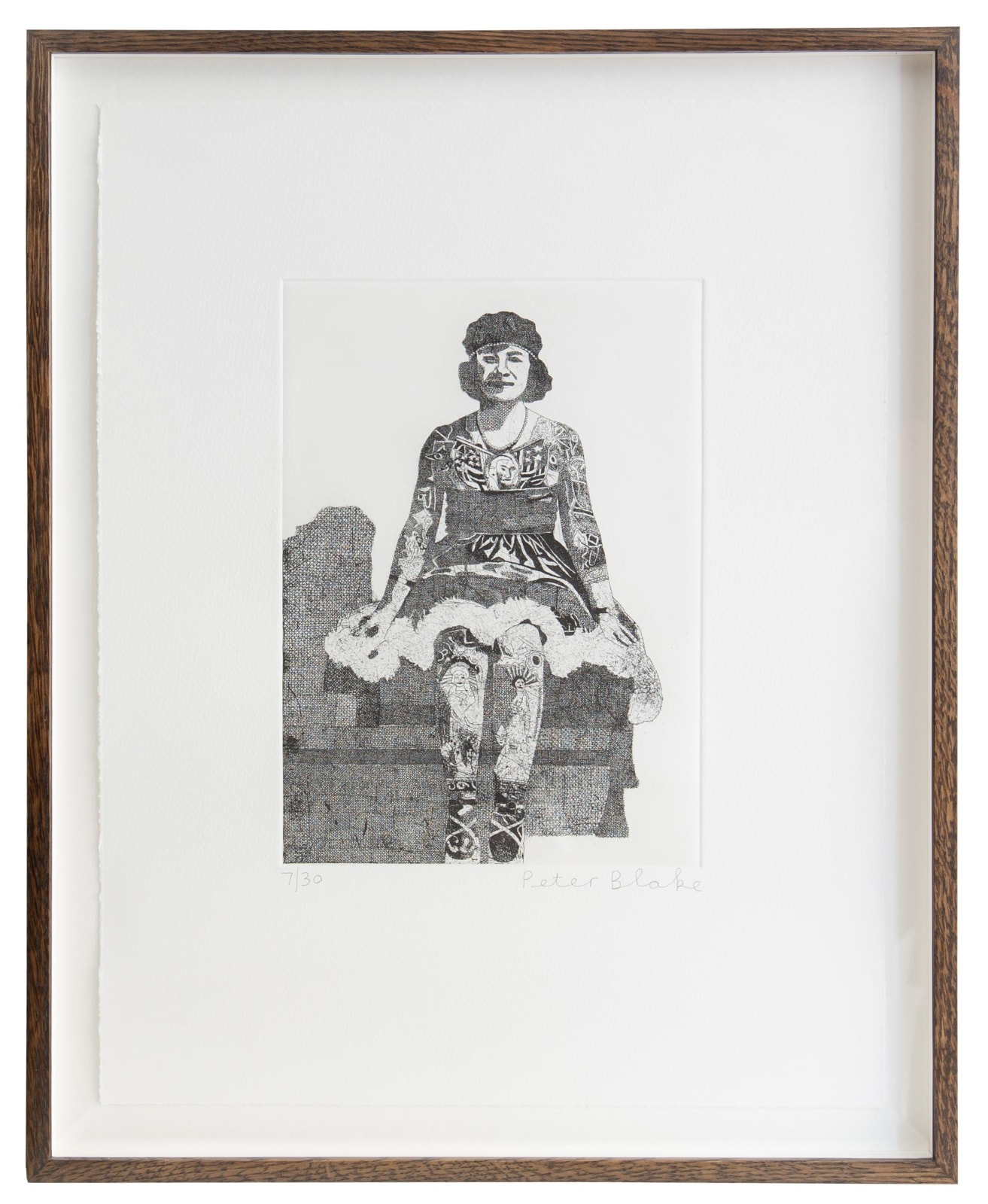 Peter Blake, Liberty Beauty Rose, 2014