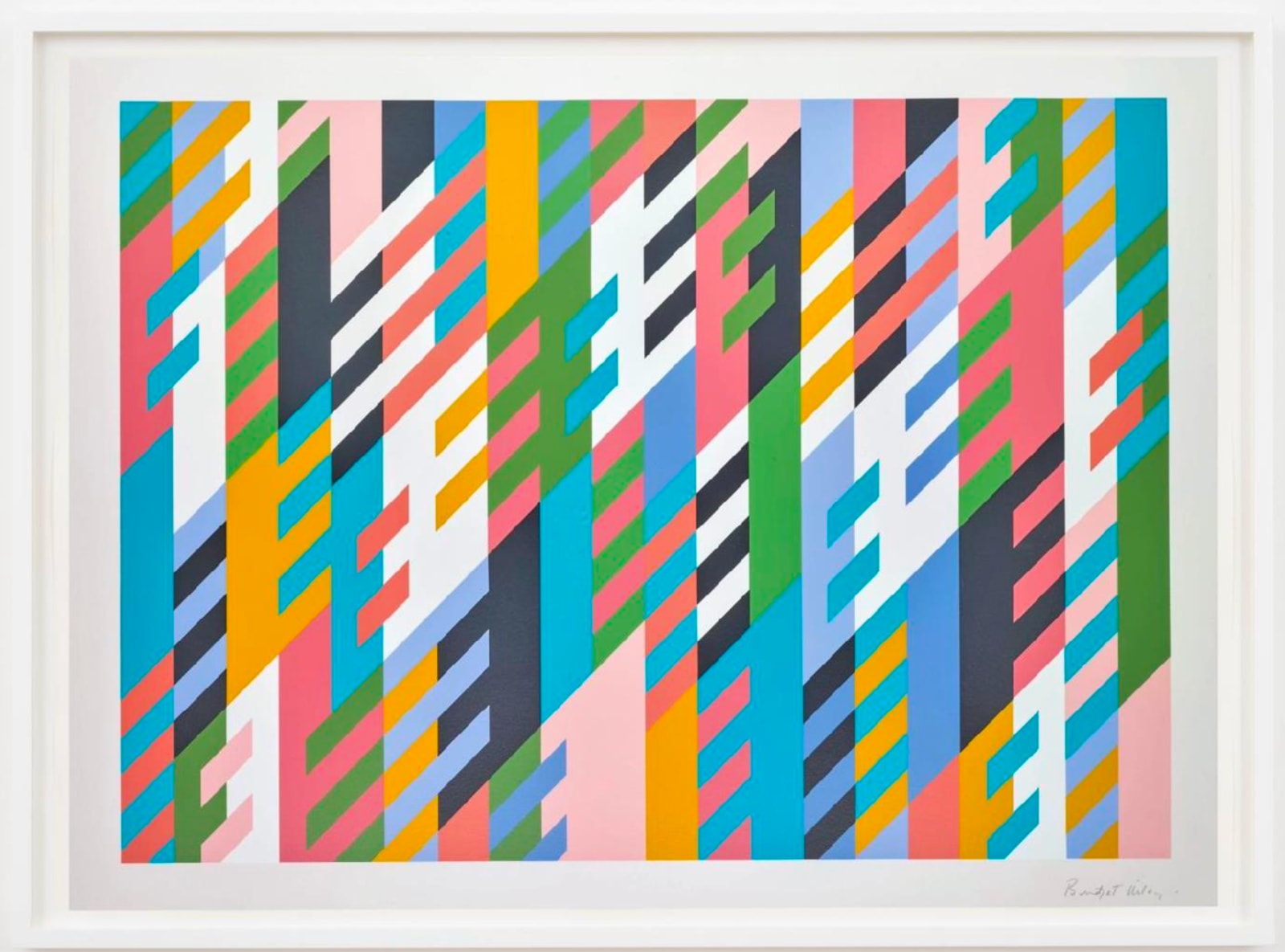 Bridget Riley, New Day, 1992