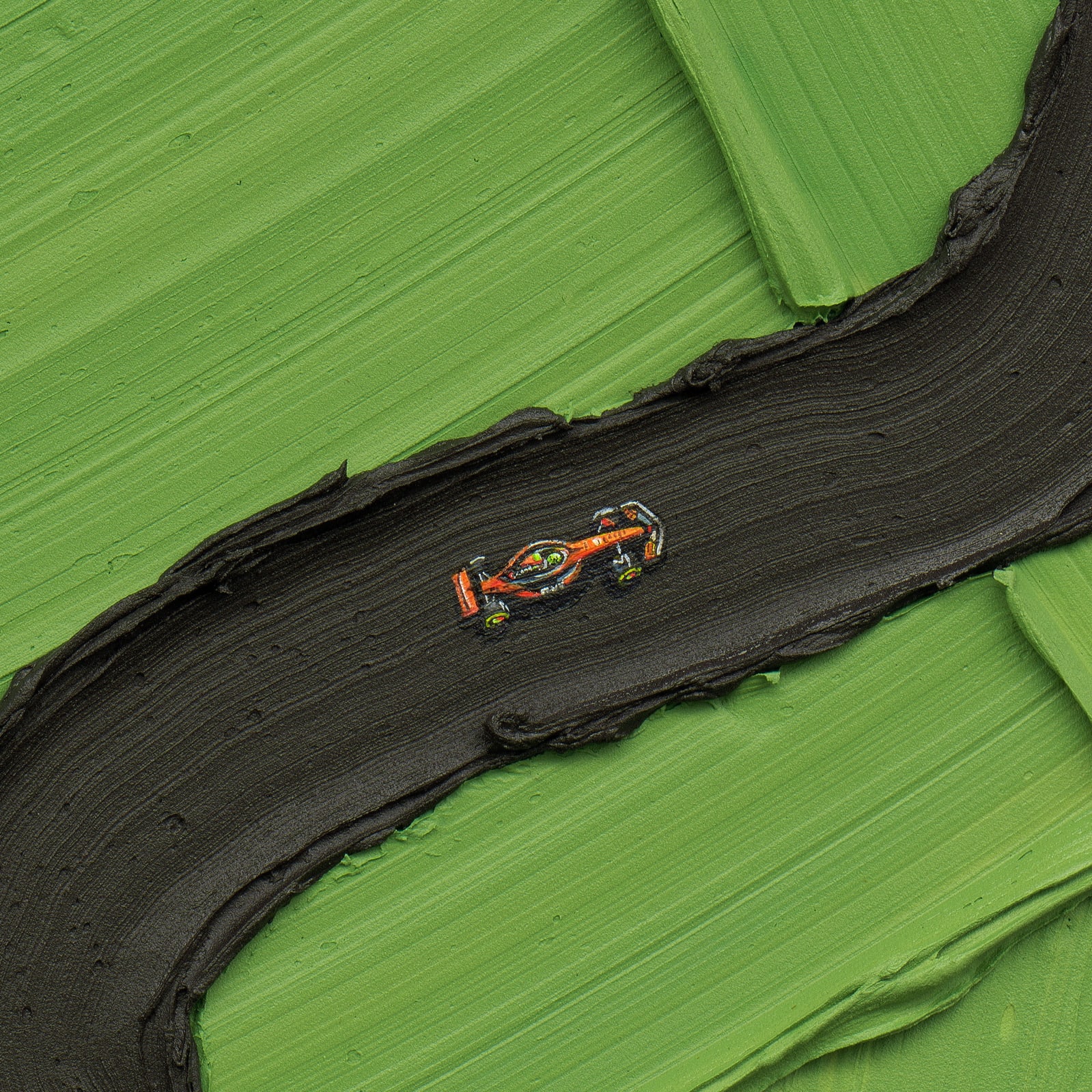 Werner Bronkhorst, On The Right Track, 2025