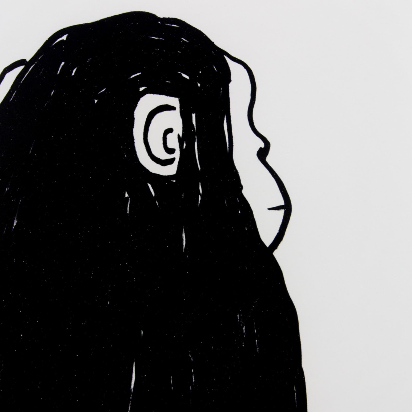 David Shrigley, Monkey isn't Thinking about You, 2021