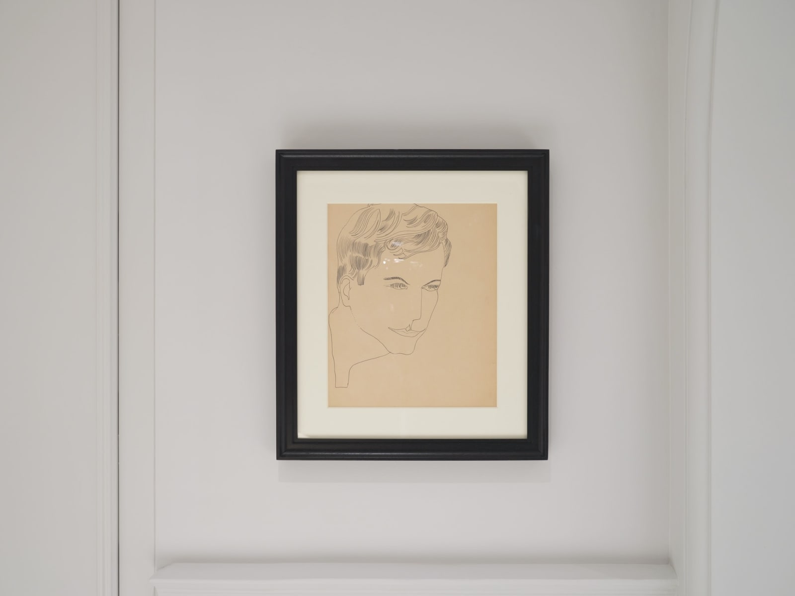Andy Warhol, Portrait of a Young Man, circa 1950-59