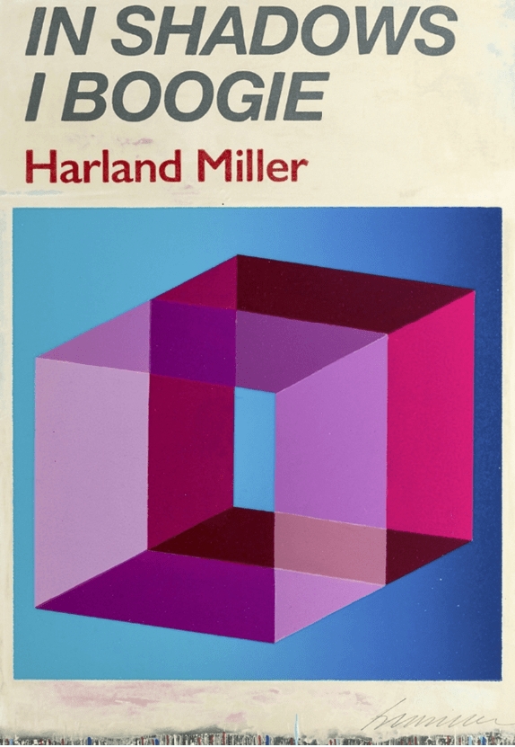 Harland Miller, In Shadows I Boogie (Blue), 2019
