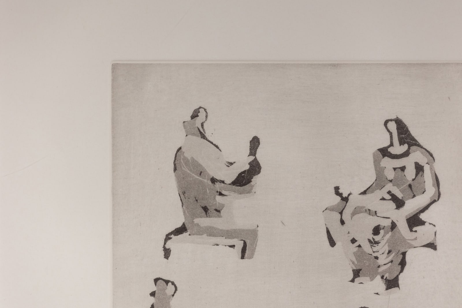Henry Moore, Mothers and child studies, 1976