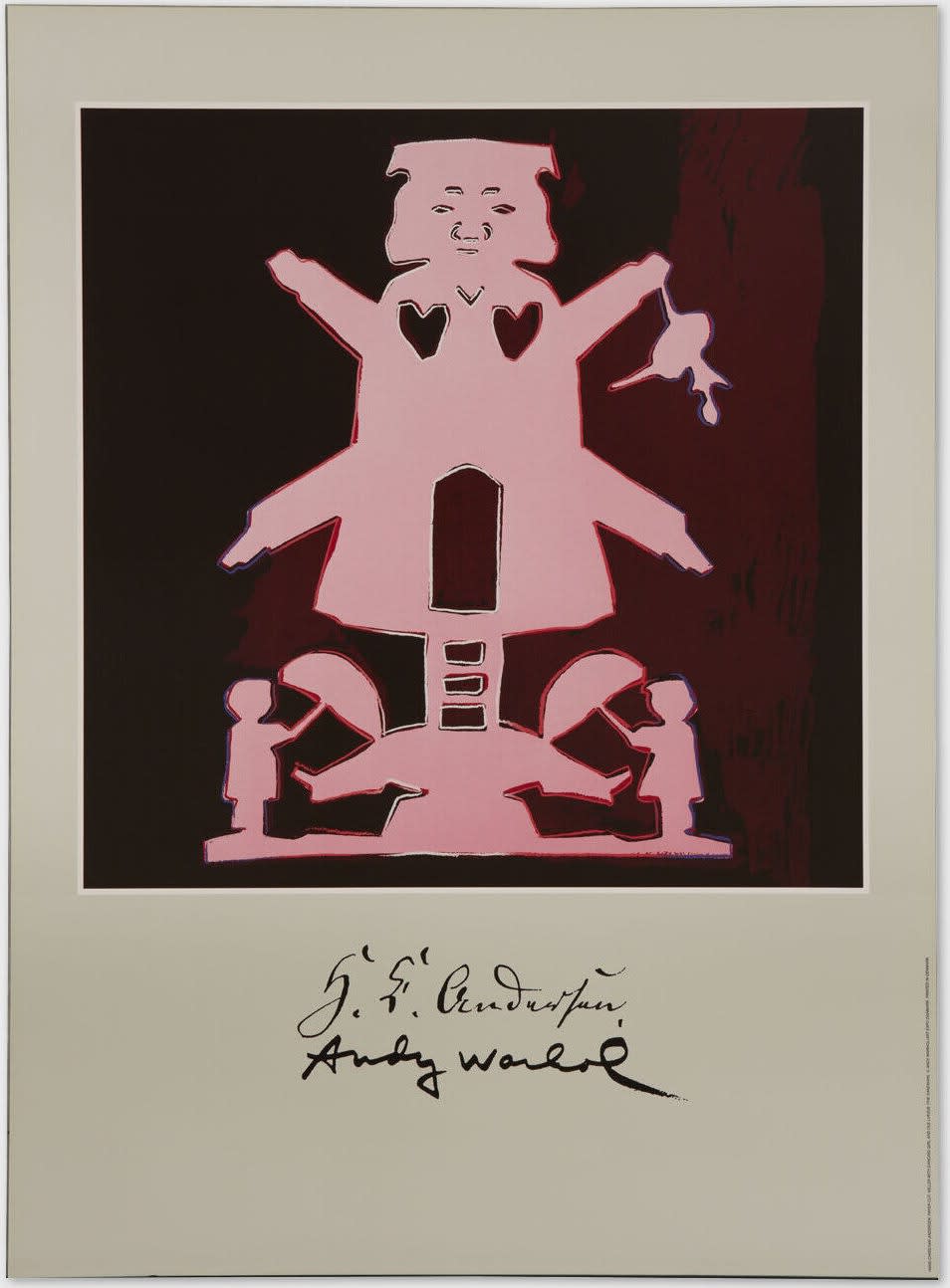 Andy Warhol, Miller Dancing Girl Ole Lukoje, 1987
