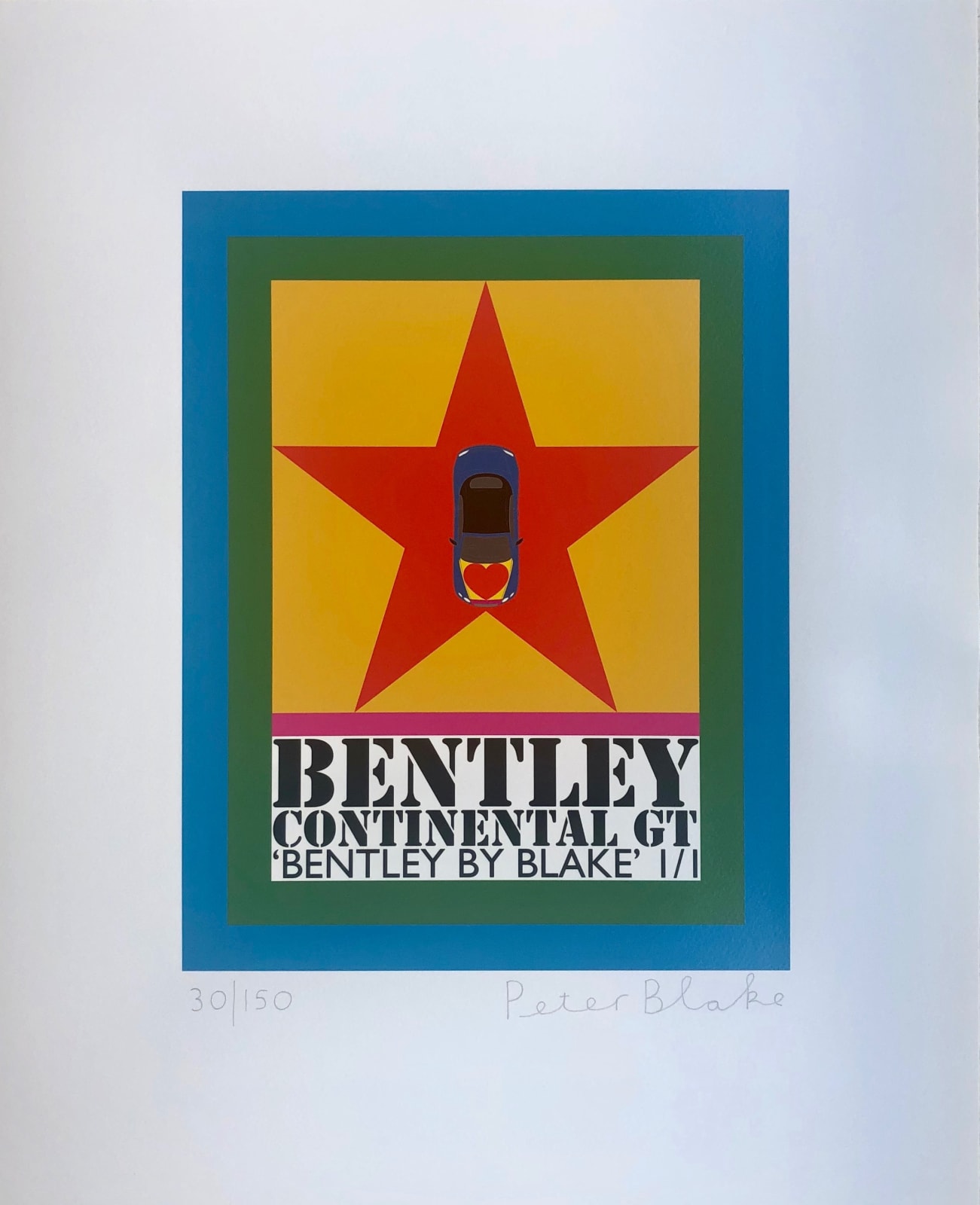 Peter Blake, Bentley, 2016