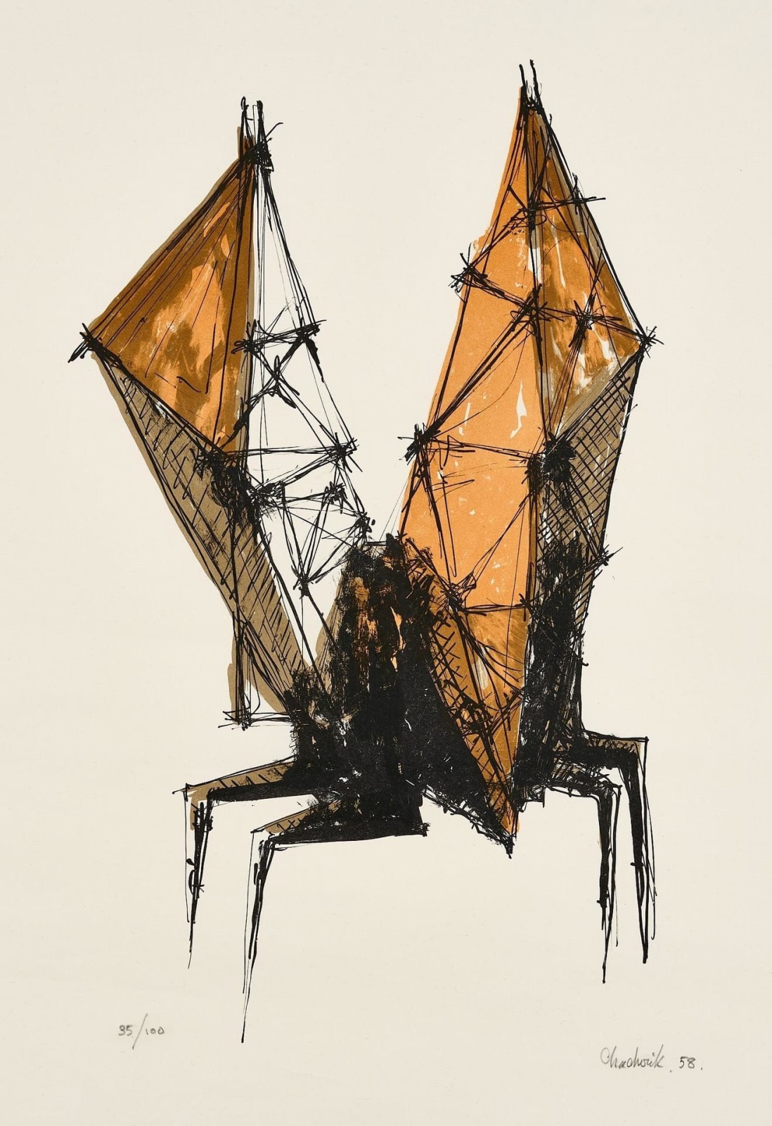 Lynn Chadwick, Winged Creature, 1958