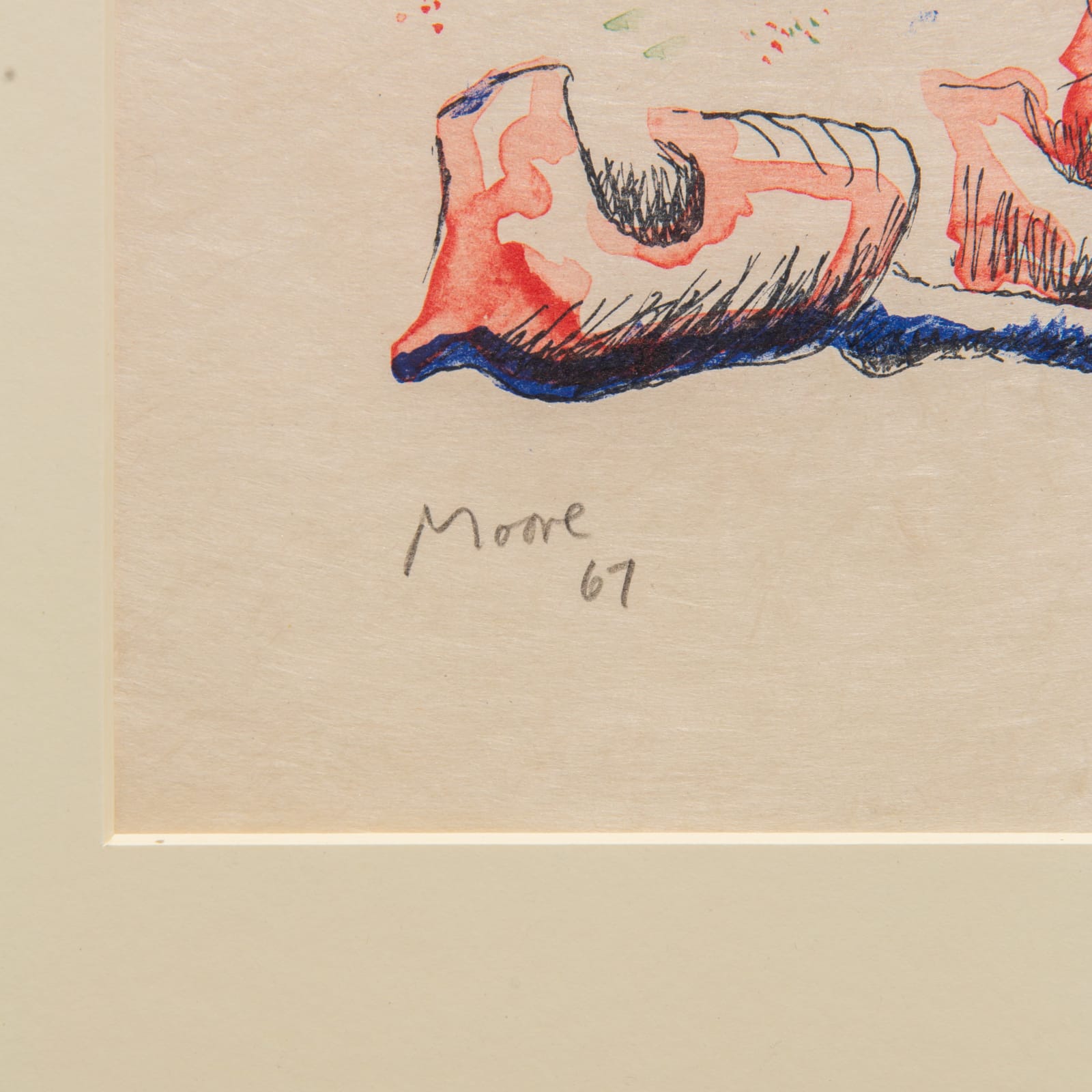 Henry Moore, Eight Reclining Figures, 1967