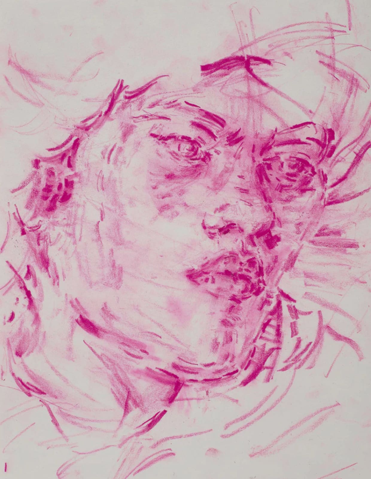 Elizabeth Peyton, Mai (Afterlife) after Sir Joshua Reynolds' Portrait of Mai (Omai), 2023