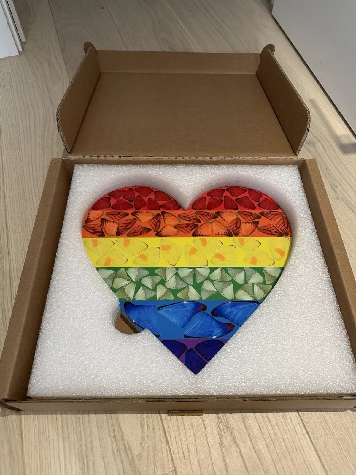 Damien Hirst, Butterfly Heart (H7-4) (small), 2020