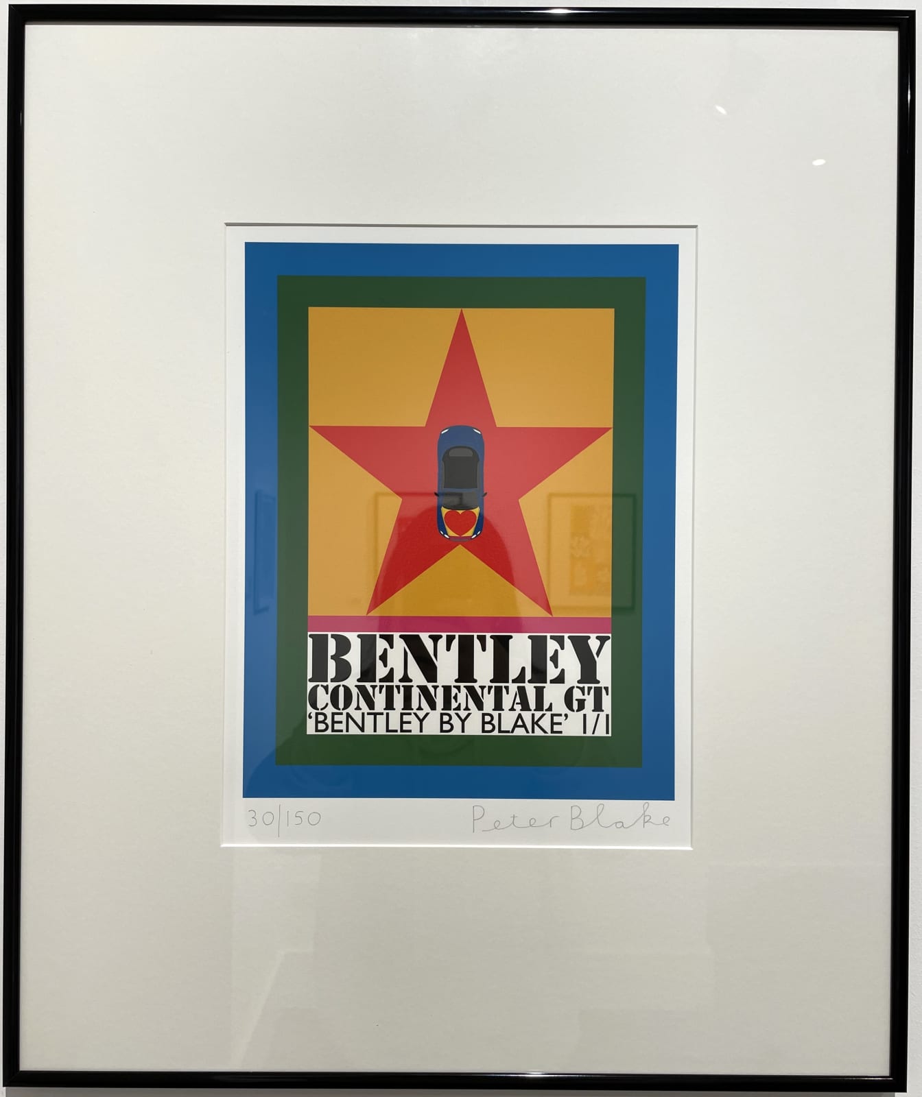 Peter Blake, Bentley, 2016