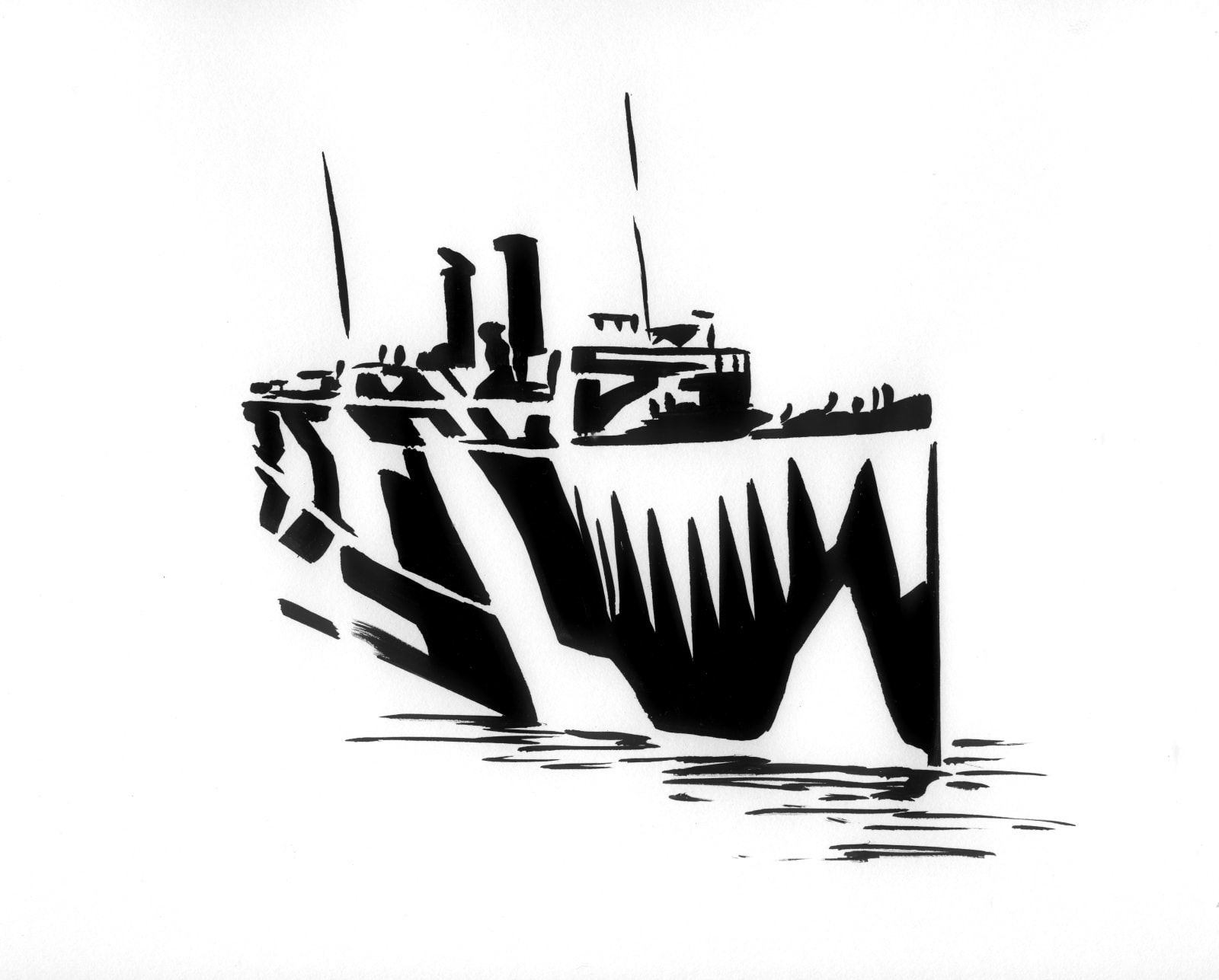 Darren Coffield, Flying Dutchman II, 2019