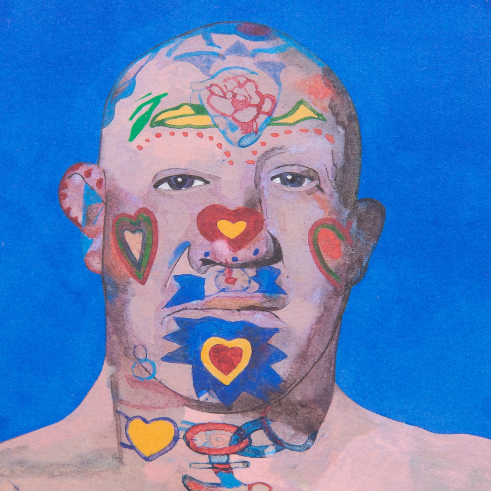 Peter Blake, Tattooed Man, 2015