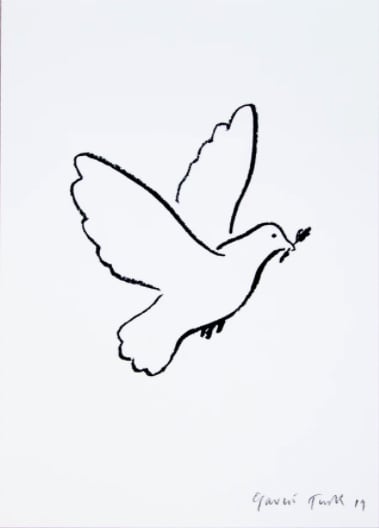 Gavin Turk, Peace Dove, 2019
