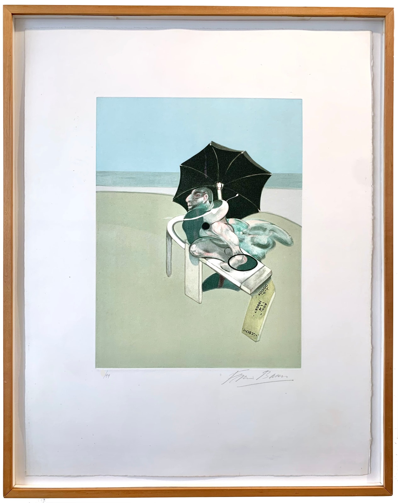 Francis Bacon, Metropolitan Triptych (right panel) 1981, 1981