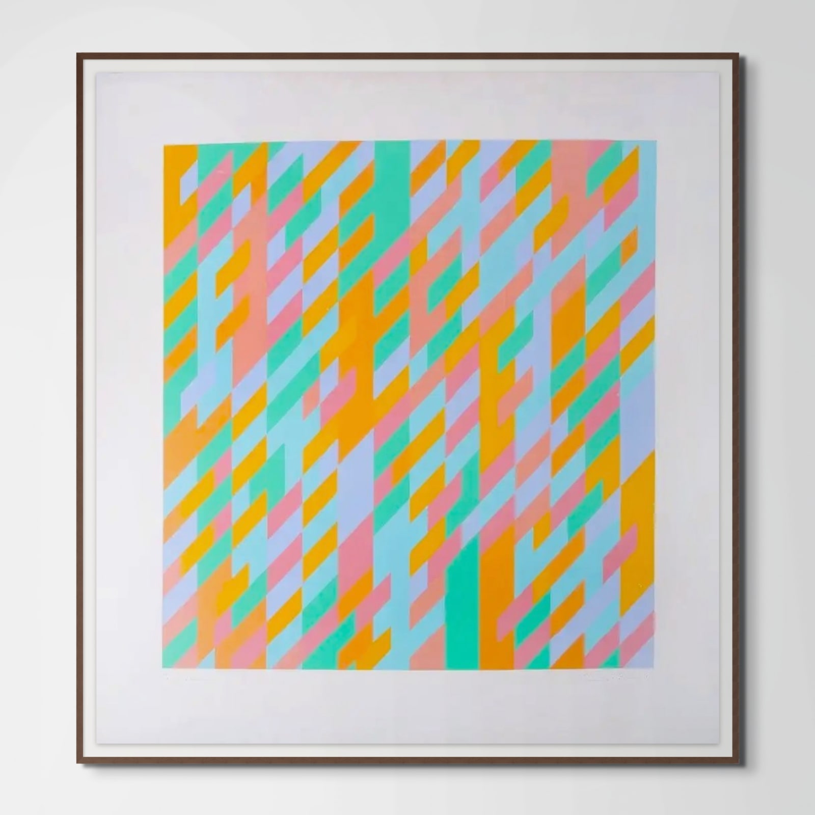 Bridget Riley, To Midsummer, 1989