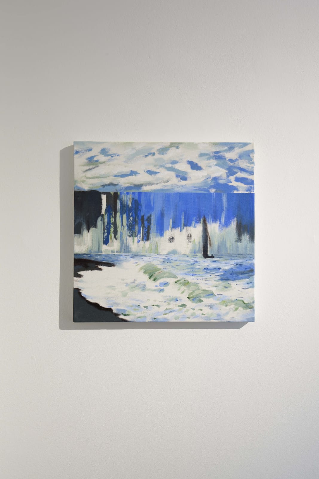 Darren Coffield, The Sea Sainte-Adresse [after Monet], 2019