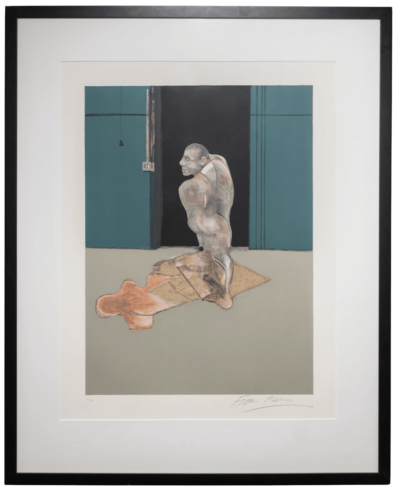 Francis Bacon, Study for a portrait of John Edwards, 1986