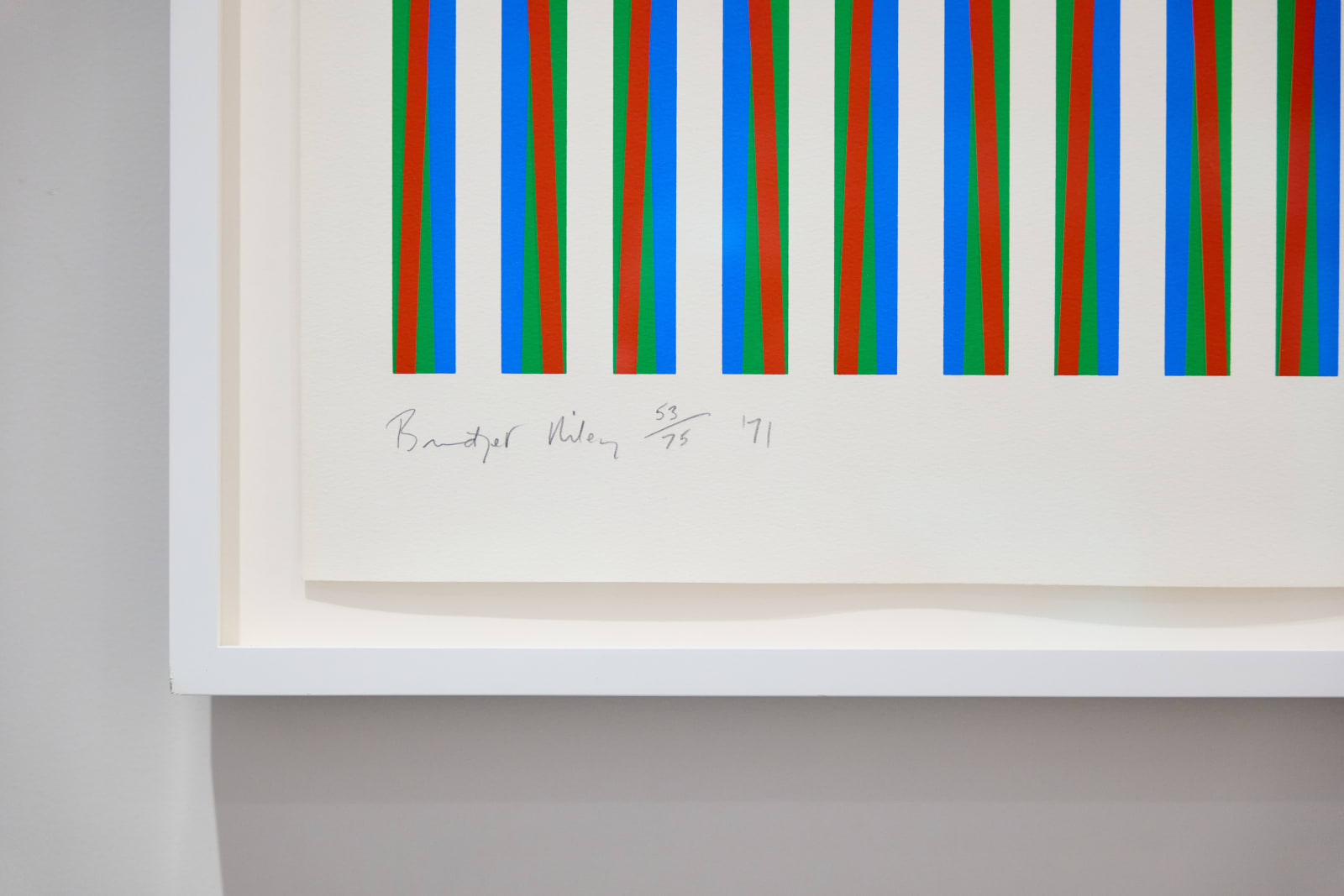Bridget Riley, Firebird, 1971
