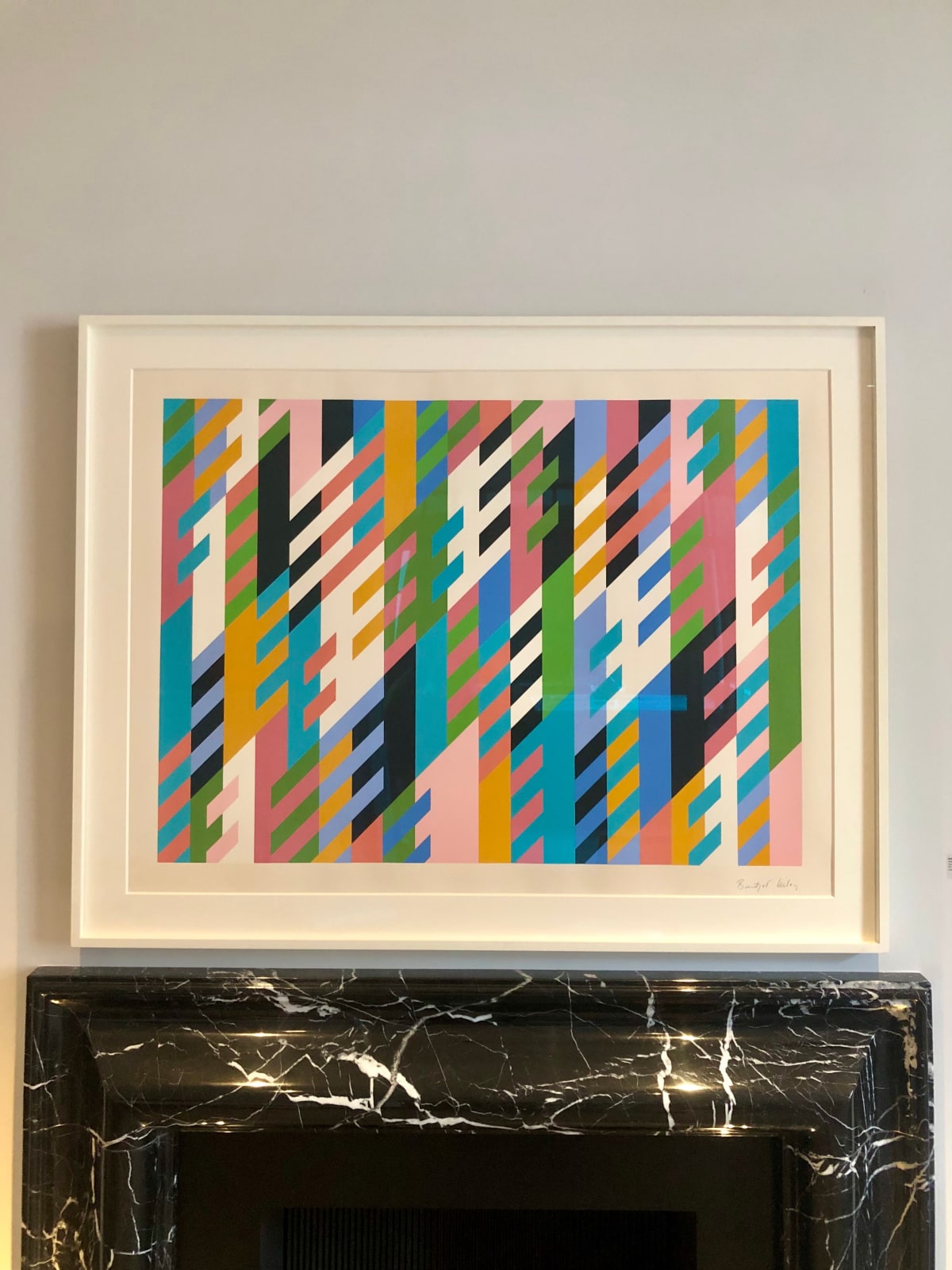 Bridget Riley, New Day, 1992