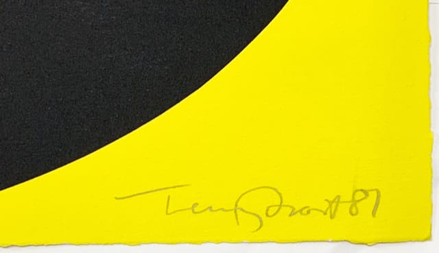 Terry Frost, Suspended Red, Yellow and Black, 1987