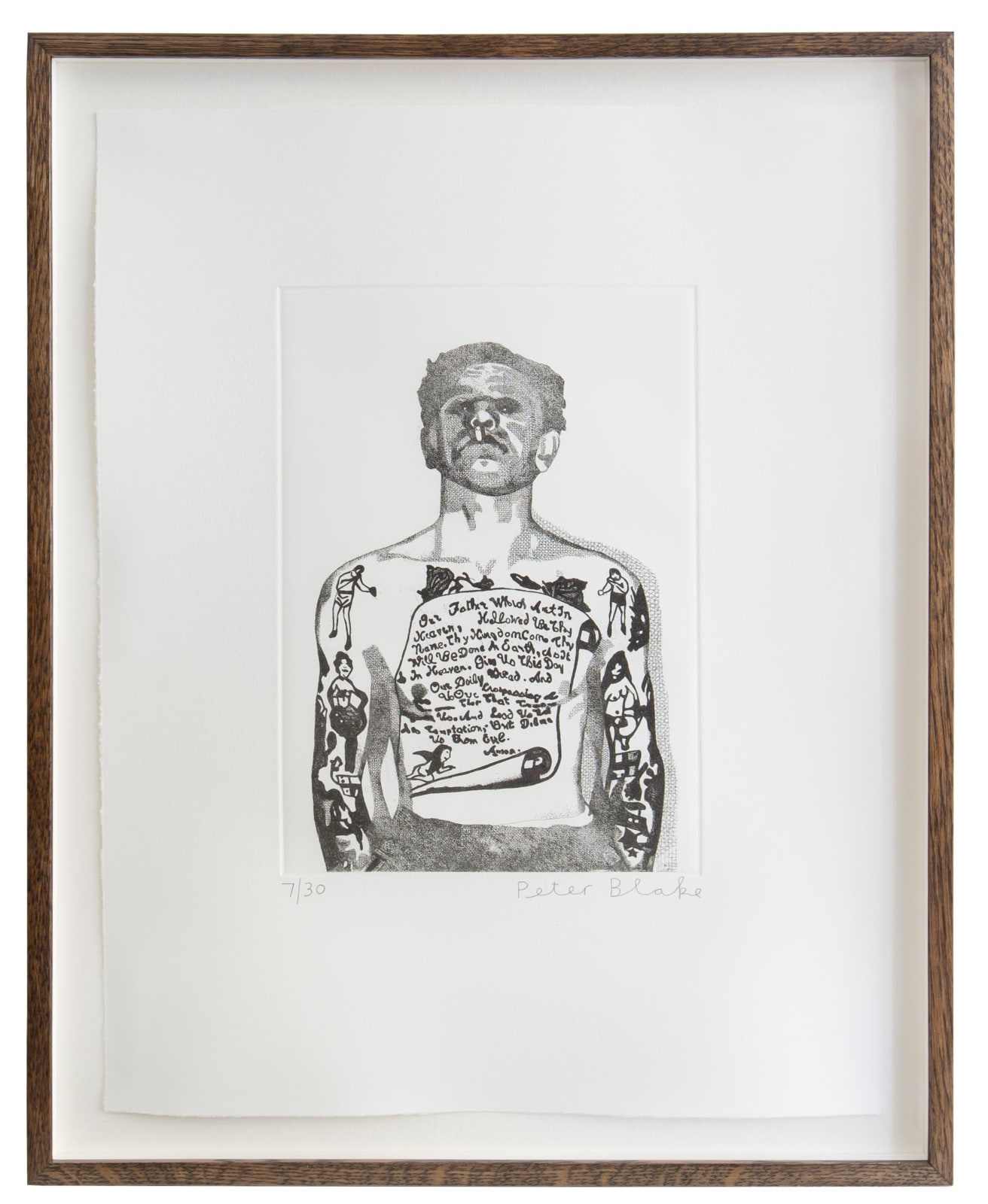 Peter Blake, Reverend Ricky Wreck, 2014