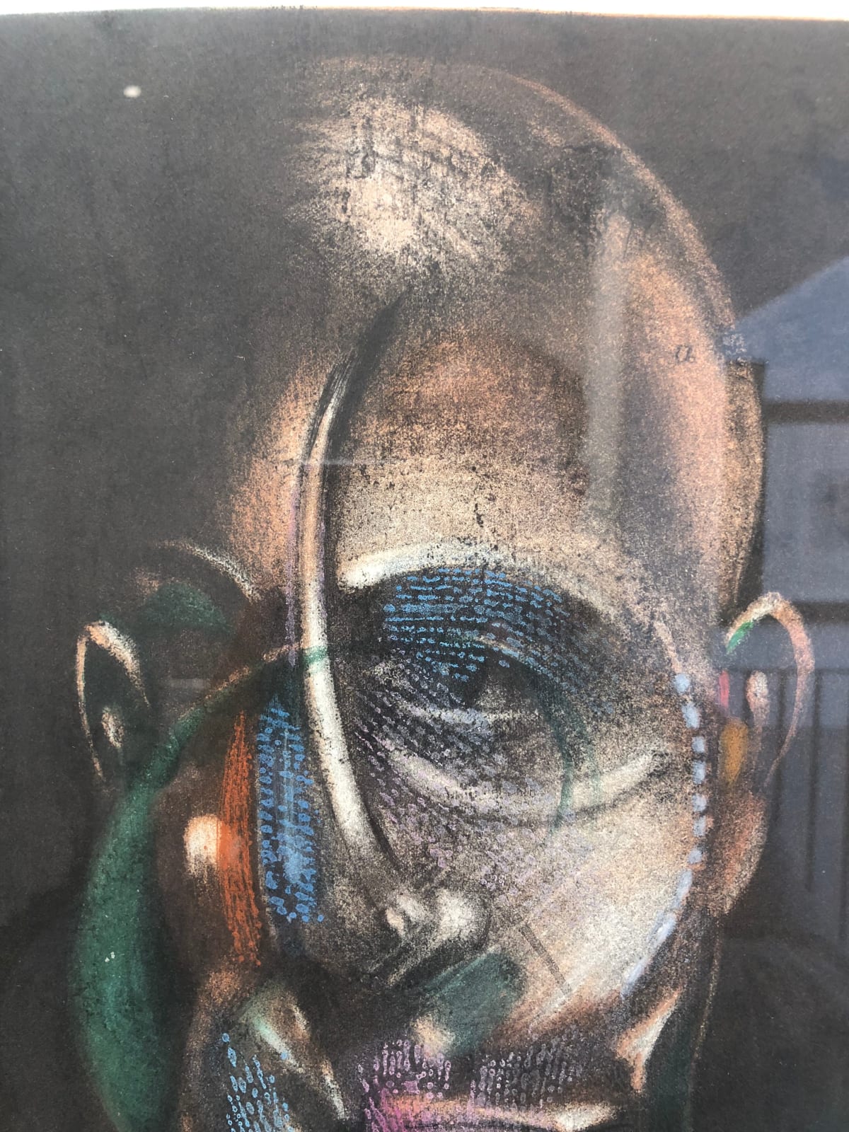 Francis Bacon, Portrait de Michel Leiris, 1978