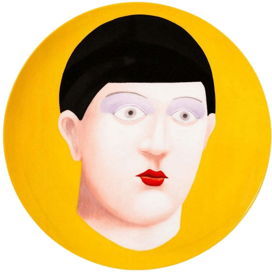 Nicolas Party, Portrait Plate, 2021