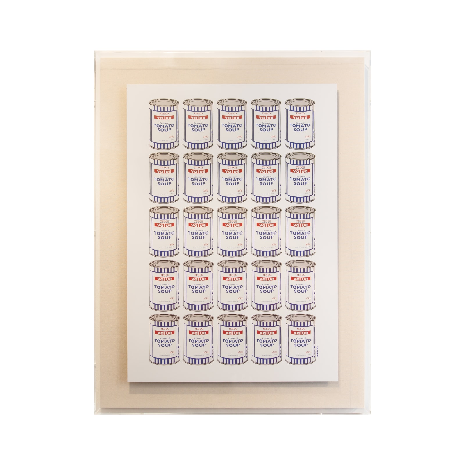 Banksy, Soup Cans, 2005