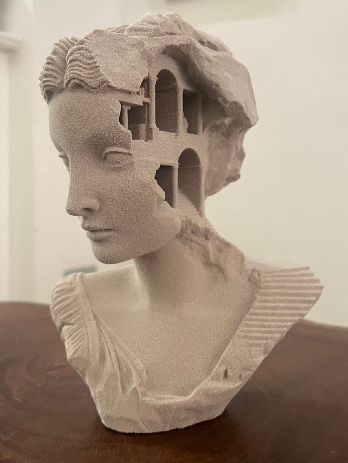 Daniel Arsham, Labyrinth sculpture, 2025