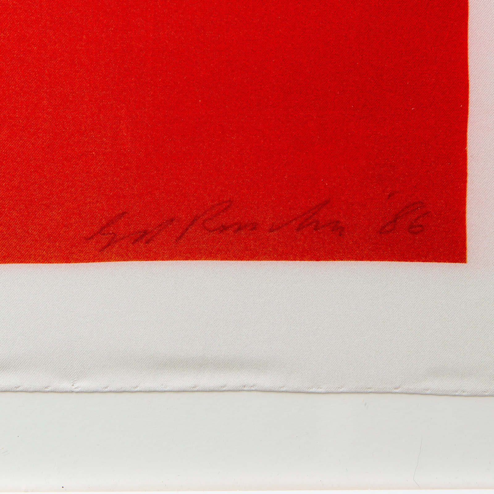Ed Ruscha, Science is Truth Found Out (RED)ition (Spring), 2022