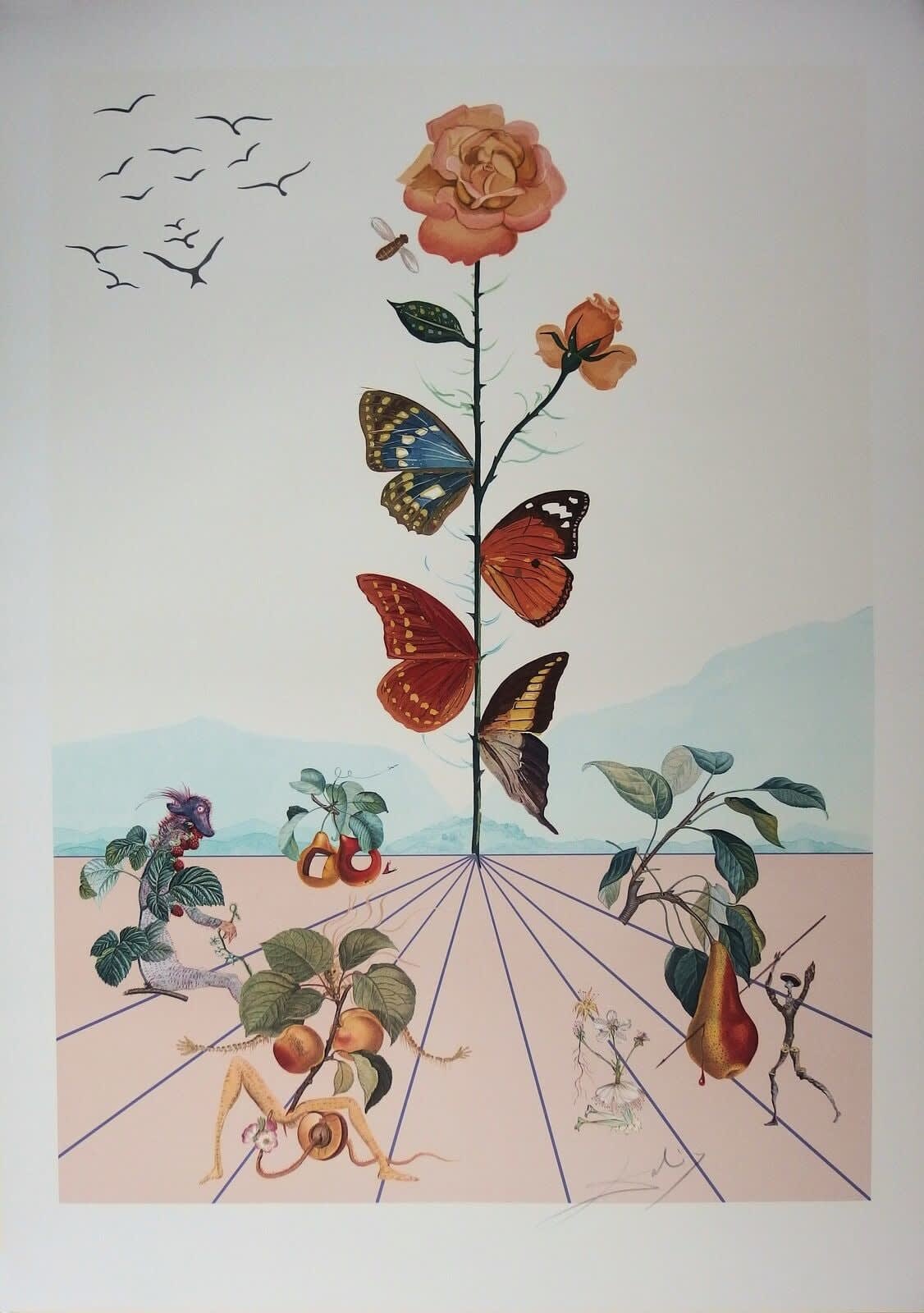 Salvador Dali, Flordali II, 1981