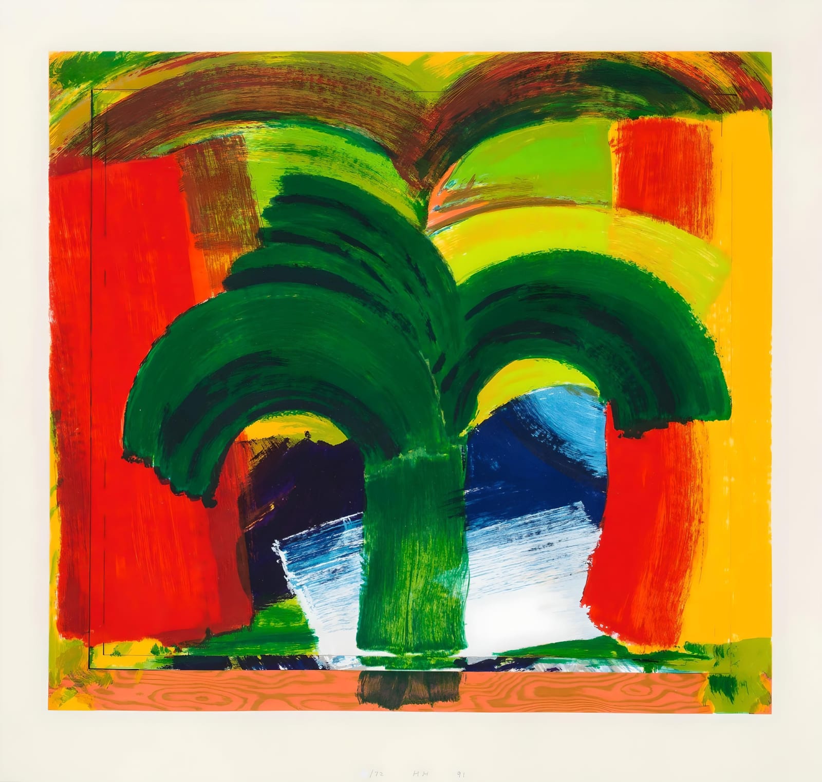 Howard Hodgkin, In Tangier, 1991