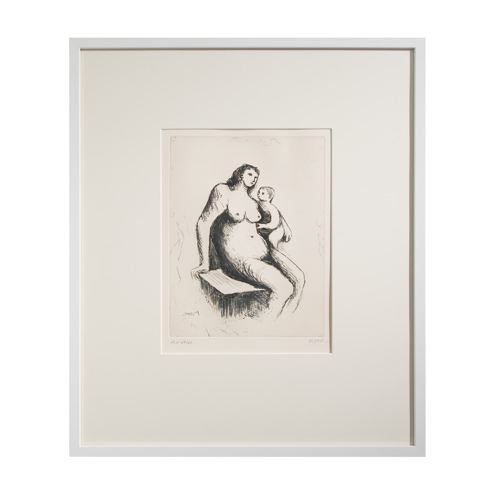 Henry Moore, Mother and Child, 1983