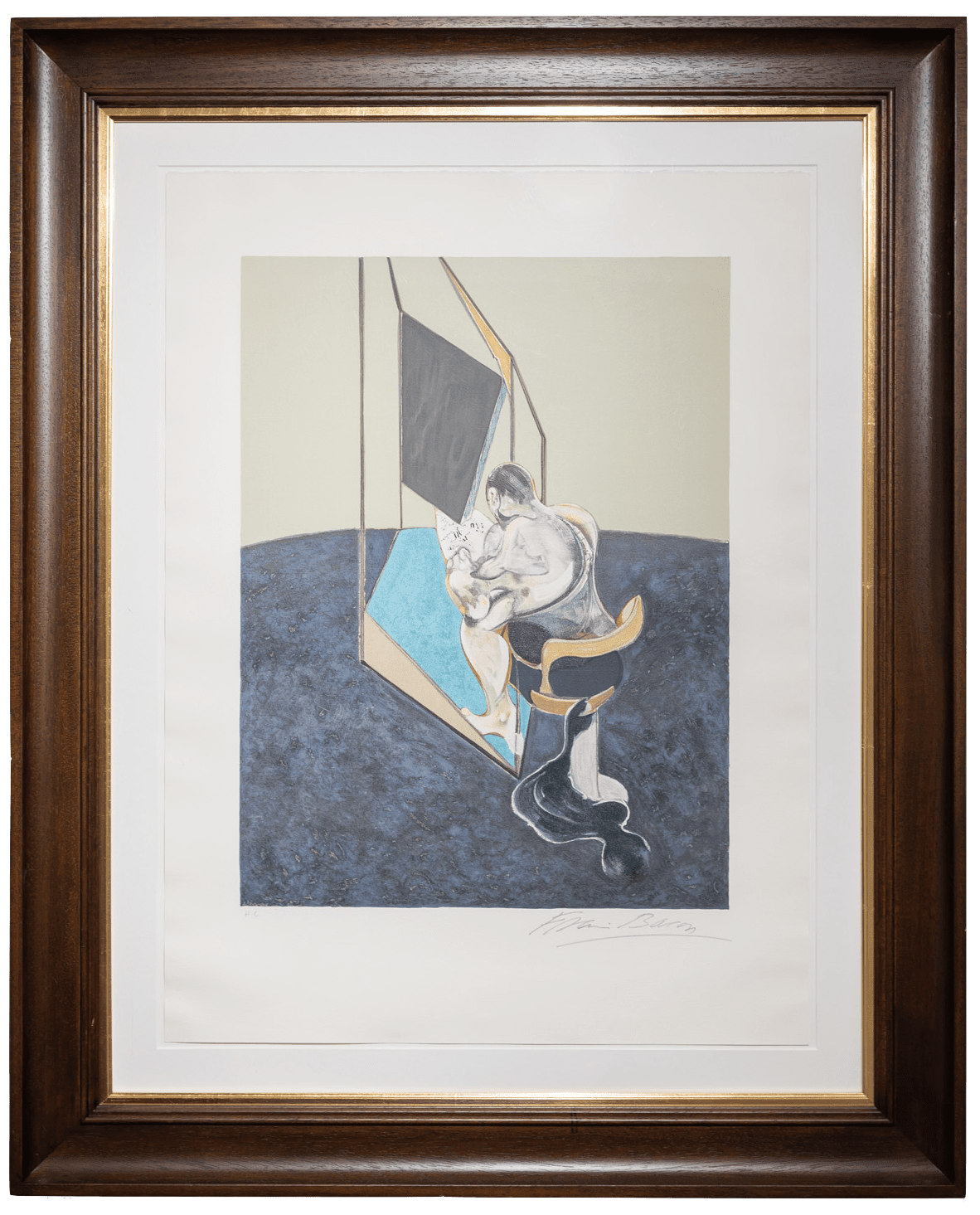 Francis Bacon, Trois études de dos d'homme [Three studies of the male back], 1987