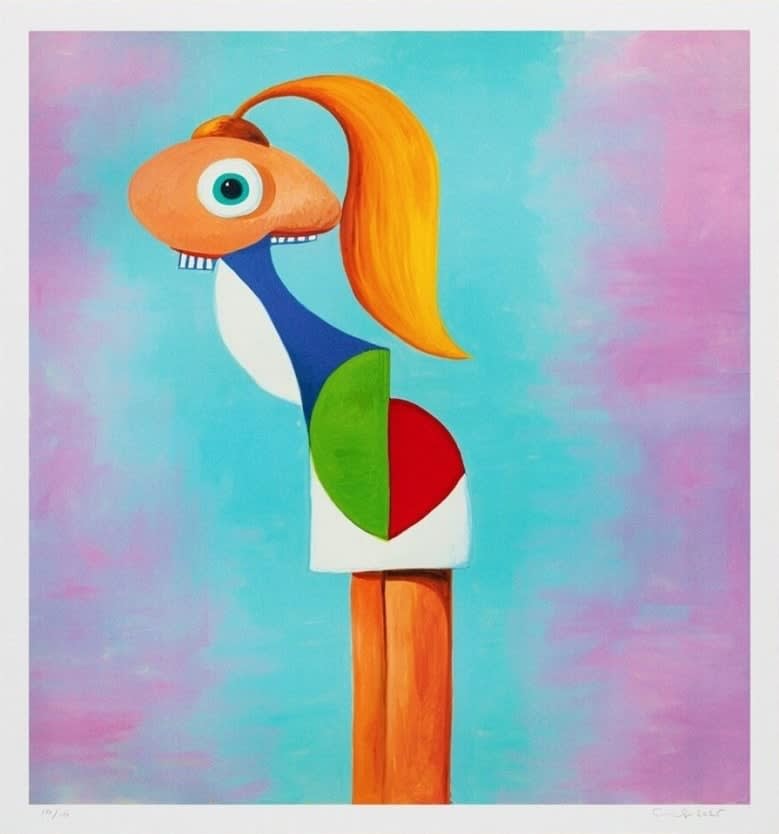 George Condo, Fashion Model, 2025