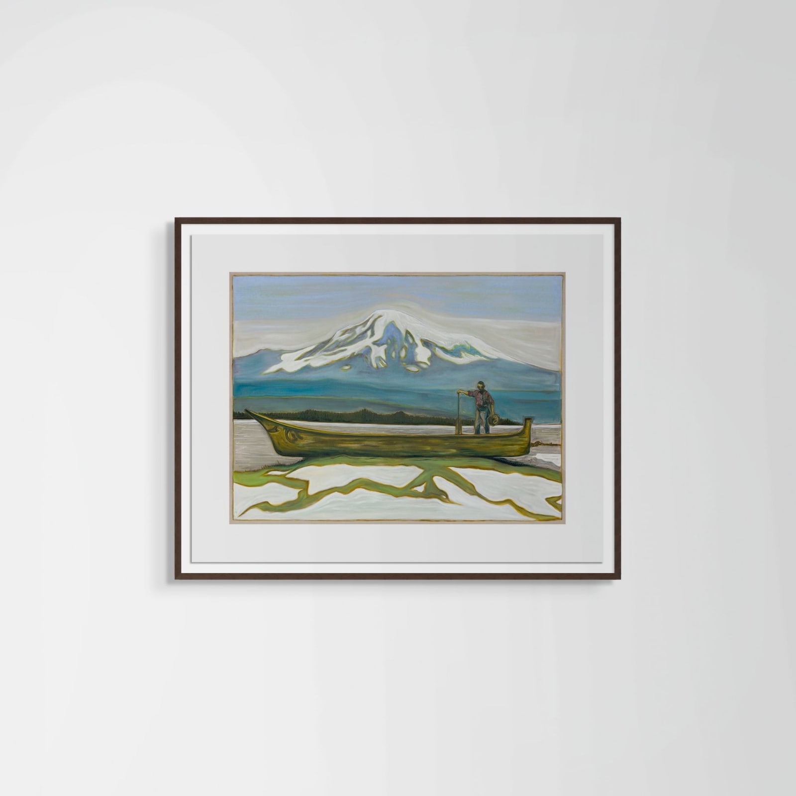 Billy Childish, The Mountain That is God, 2023