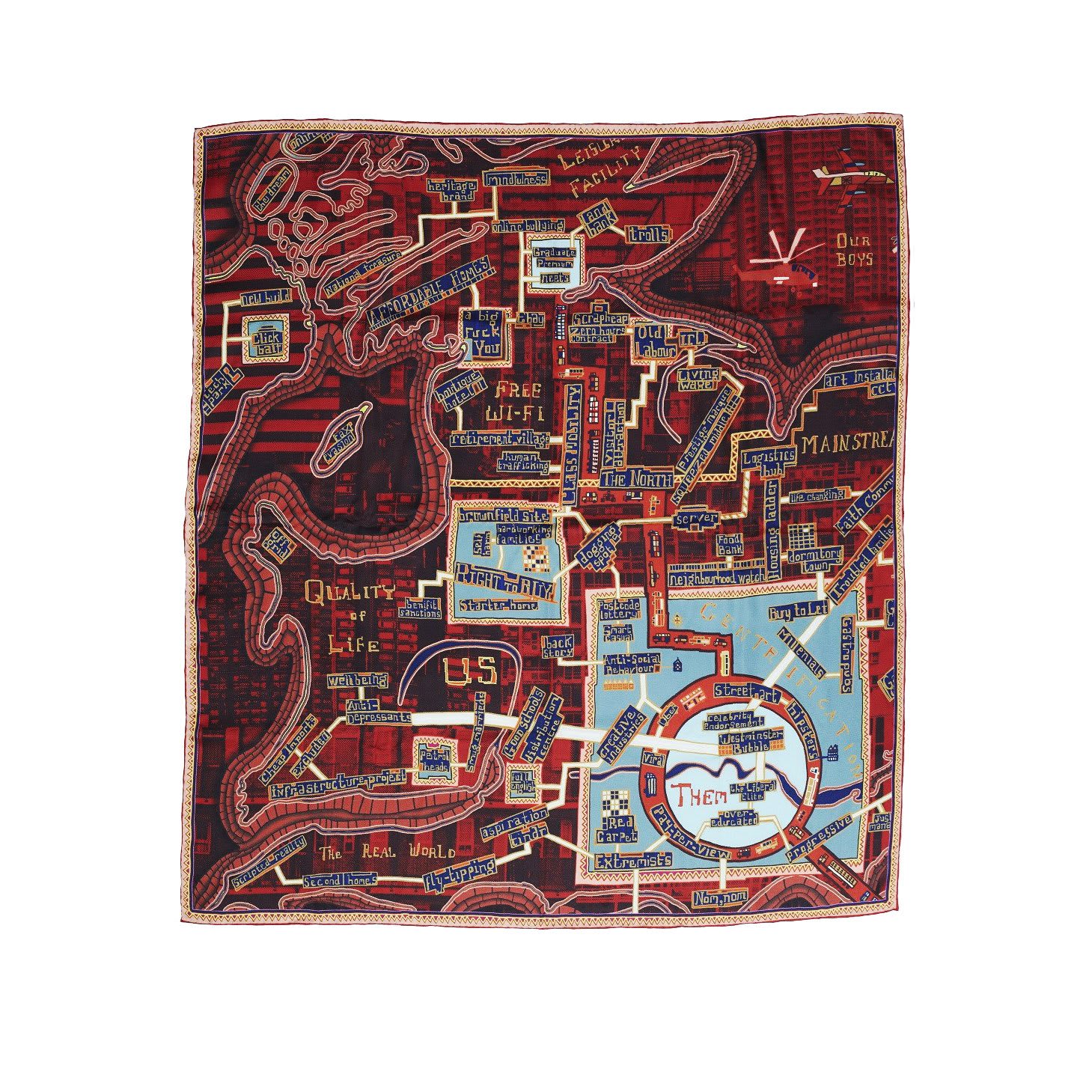 Grayson Perry, Red Carpet, 2020