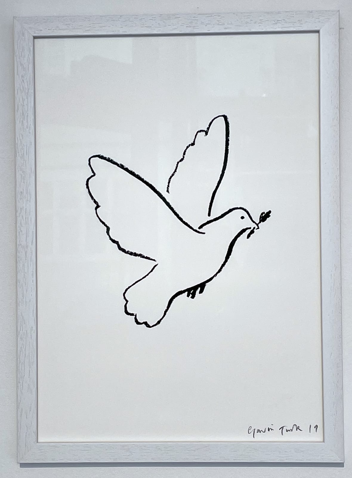 Gavin Turk, Peace Dove, 2019