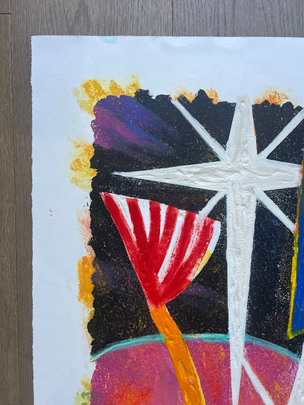 Gillian Ayres, Song Beneath the Stars, 2010