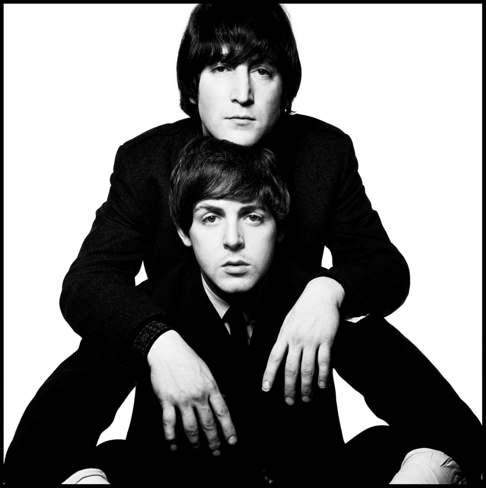 David Bailey, John Lennon and Paul, 1965-1990