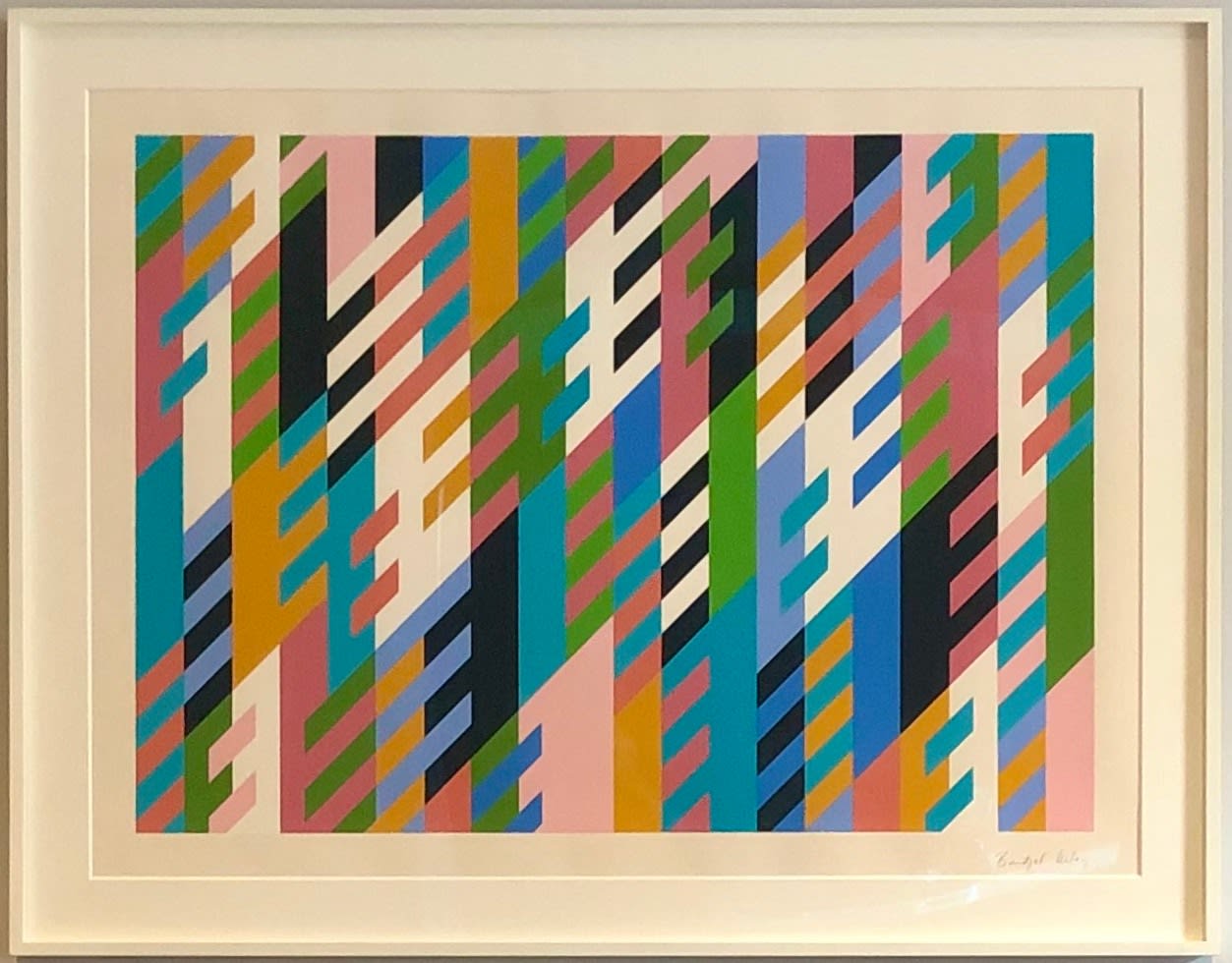 Bridget Riley, New Day, 1992