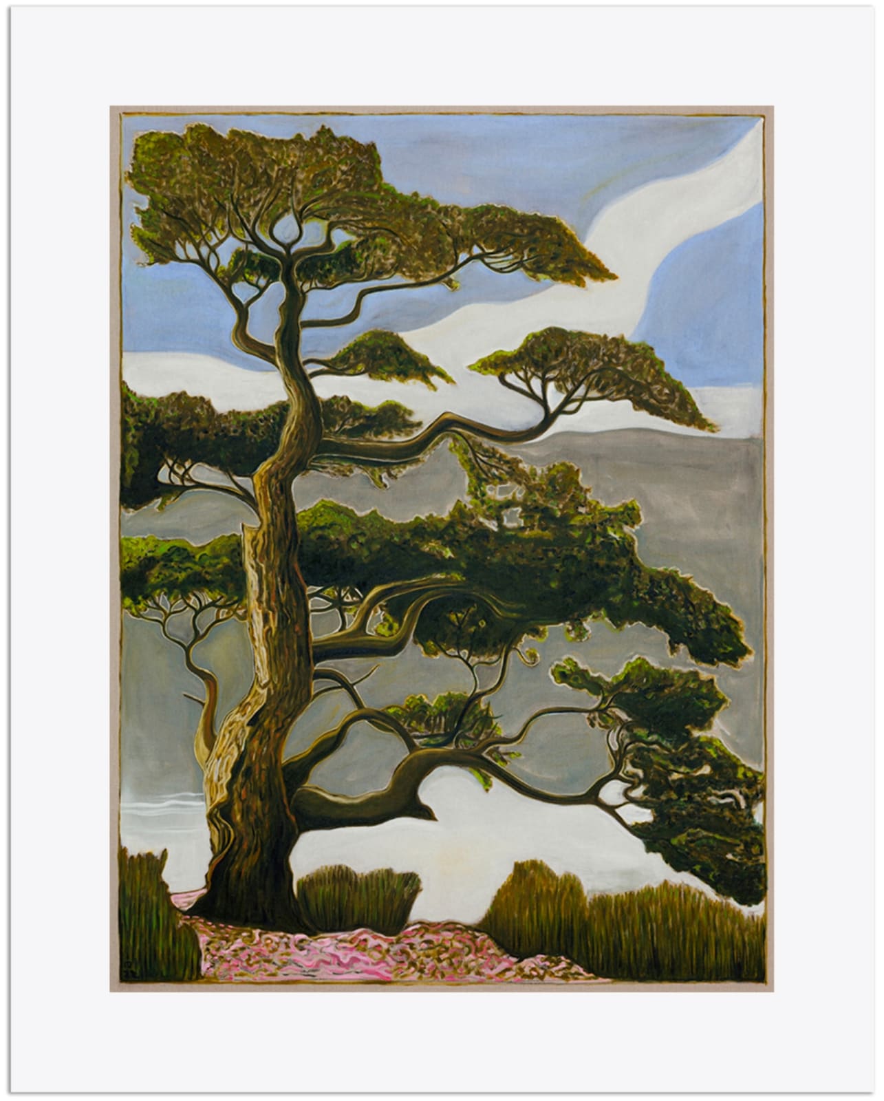 Billy Childish, Tree - Seatle, 2023