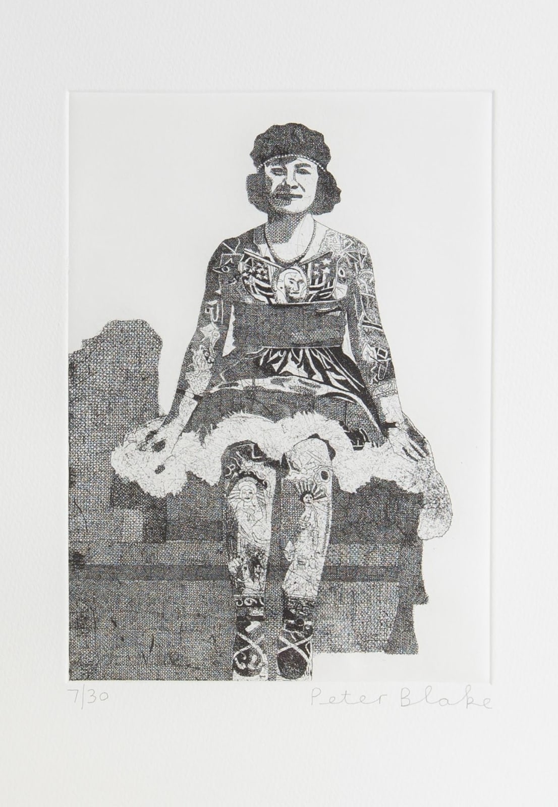 Peter Blake, Liberty Beauty Rose, 2014