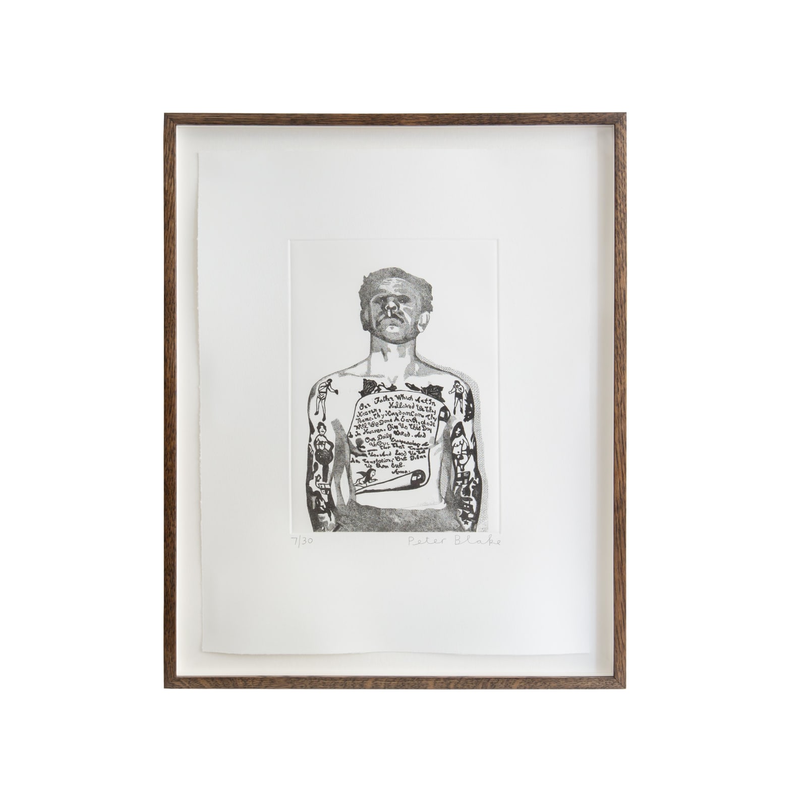 Peter Blake, Reverend Ricky Wreck, 2014