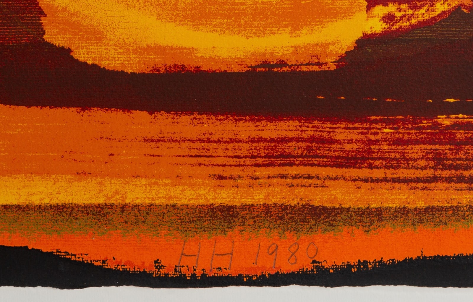 Howard Hodgkin, Still Life (Indian Leaves), 1980