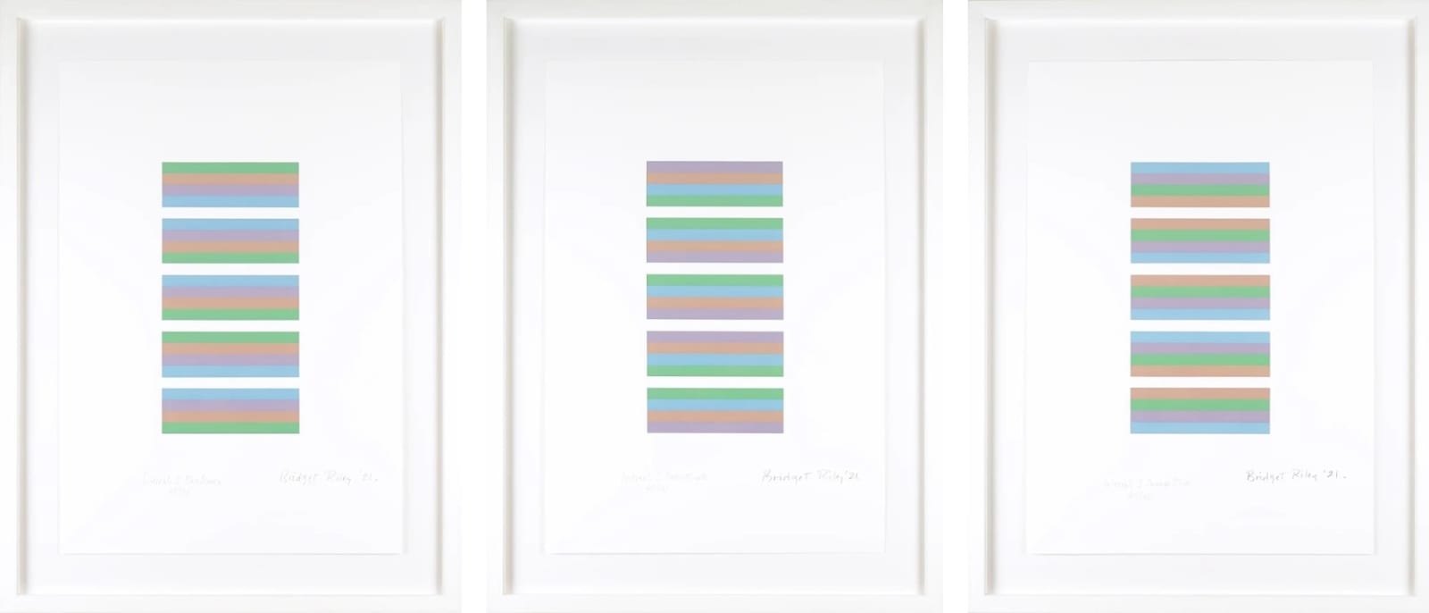 Bridget Riley, Intervals 3, 2021