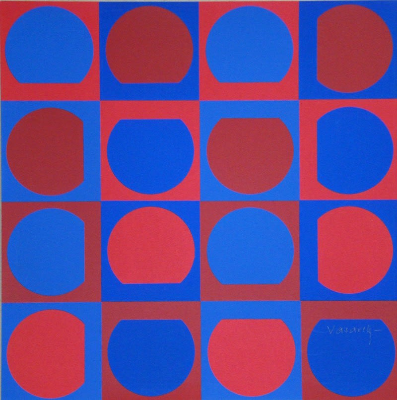 Victor Vasarely, Composition, 1964