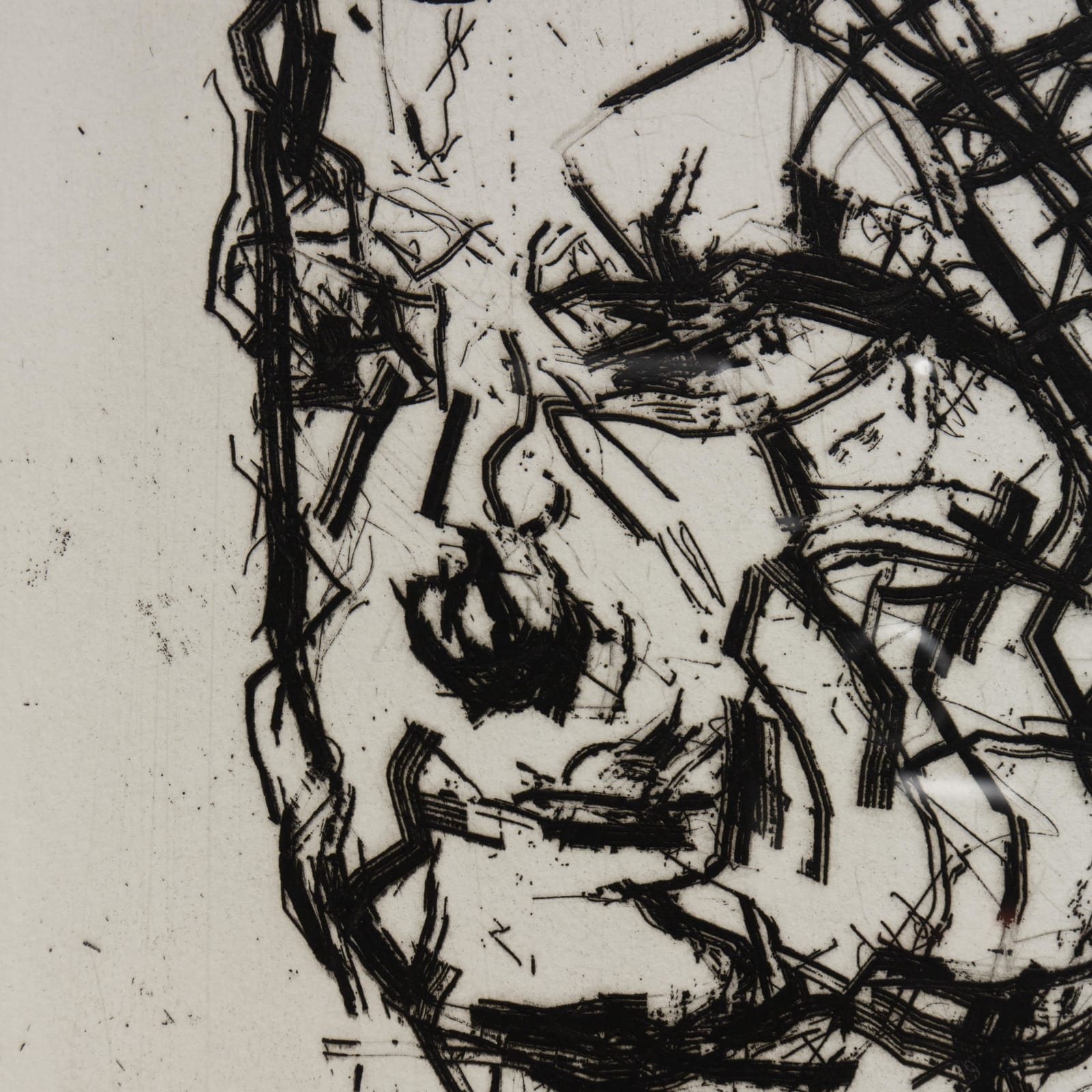 Frank Auerbach, David Landau, 2007